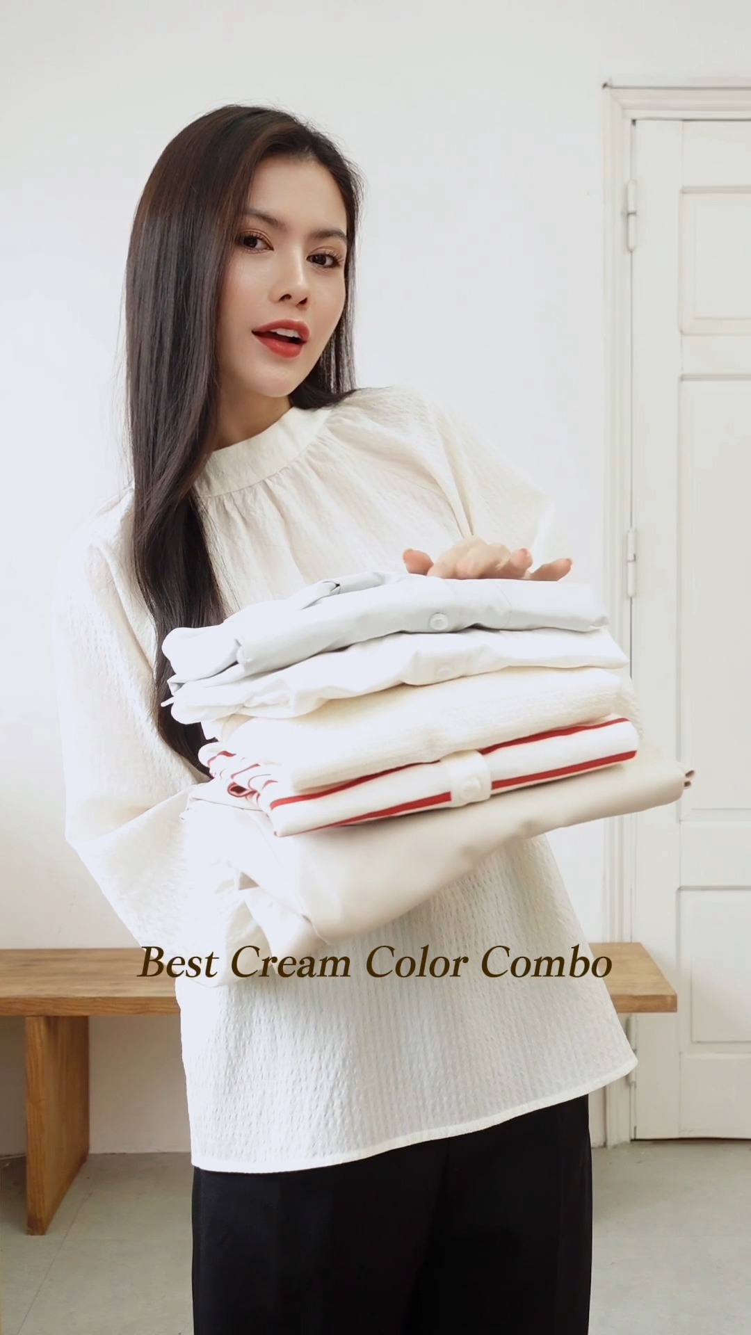 [🆕🇻🇳] 𝐋𝐀 𝐒𝐓𝐔𝐃𝐈𝐎𝐒 👕 Top1Fashion 👗  Với những items màu kem đến từ nhà La, nàng có thể thoải mái mix and match theo sở thích cá nhân mà vẫn giữ được sự thoải mái và thanh lịch
#Creamcolor #c , shares-0✔️ , likes-0❤️️ , date-2025-02-25 03:01:03🇻🇳🇻🇳🇻🇳📰🆕