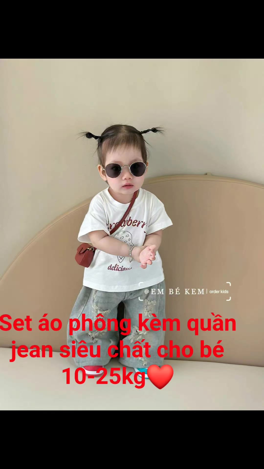 [🆕🇻🇳]  Lullabybaby – Thời trang cho bé 🧑‍🧒❤️️👶⭐️  HOT : SET QUẦN JEAN STRAWBERRY RÁCH CỰC TRUẤT
HÀNG SIÊU NÉT !!! 

Eo ôi em thề với các mẹ luôn là tìm ở đâu cho được cái set quần jeans chất phát ngất như , shares-0✔️ , likes-0❤️️ , date-2025-02-26 17:00:23🇻🇳🇻🇳🇻🇳📰🆕