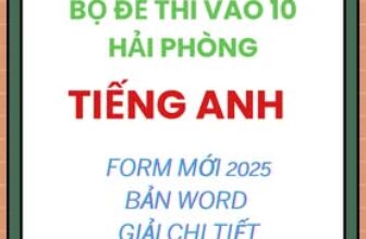 [🆕🇻🇳] Tailieu247.net – Chuyên tài liệu file word 📚 Top1Learn 📕 BỘ ĐỀ THI THAM KHẢO VÀO 10 MÔN TIẾNG ANH FORM MỚI TP. HẢI PHÒNG NĂM 2025-2026 (BẢN WORD GIẢI CHI TIẾT) SỐ LƯỢNG: 20 ĐỀ BẢN WORD 100% CHỈNH SỬA DỄ DÀNG ĐẦY  , shares-0✔️ , likes-0❤️️ , date-2025-02-11 16:26:58🇻🇳🇻🇳🇻🇳📰🆕