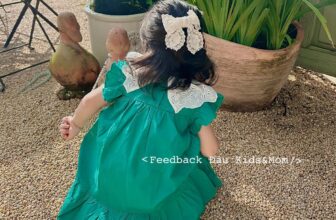 [🆕🇻🇳]  Đậu – Kids & Mom – thời trang thiết kế mẹ và bé 🧑‍🧒❤️️👶⭐️ Một item k thể bỏ qua khi ghé nhà ĐậuChiếc váy màu xanh nổi bật kết hợp cùng cổ ren điệu đà, tạo điểm nhấn cho bé, vừa đi học, đi chơi đều rất thích hợp , shares-0✔️ , likes-3❤️️ , date-2025-03-05 18:11:59🇻🇳🇻🇳🇻🇳📰🆕