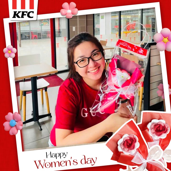 [🍗🇻🇳] KFC Vietnam 🍔Top1Food 🍗 – CHỈ CÒN 1 NGÀY ĐƯA HOA VỀ NHÀ! 💐💐8/3 đi đu đưa đâu? Đến KFC để chị …