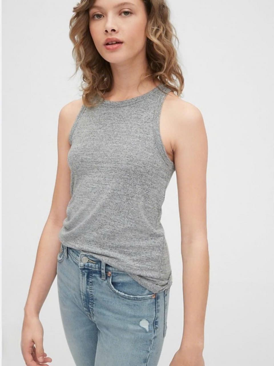 [🛒🇻🇳][55kg-75kg] Áo sát nách nữ – áo ba lỗ vải thun len lụa cực mát hàng xuất xịn màu xám dệt vân – Thời trang trẻ em Bé Sành Điệu , SKU – AS154-8 – besanhdieu.com 🇻🇳🛒Top1Shop🛒 🇻🇳Top1Vietnam🇻🇳 🛍🛒🇻🇳