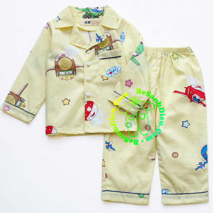 [🛒🇻🇳]Đồ bộ pyjama vải cotton mềm cho bé trai từ 9kg đến 10kg màu vàng – Việt Nam , SKU – BD190-09 – besanhdieu.com 🇻🇳🛒Top1Shop🛒 🇻🇳Top1Vietnam🇻🇳 🛍🛒🇻🇳