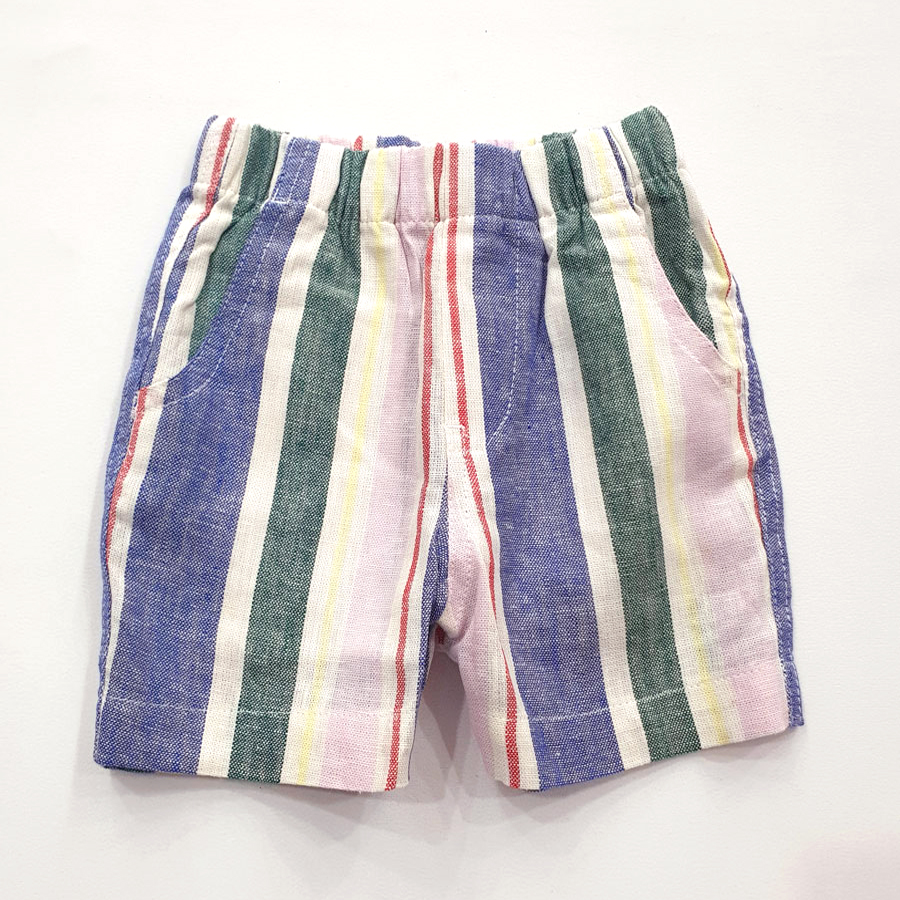 [🛒🇻🇳][10kg-23kg] Quần short linen mỏng mềm hàng xuất xịn cực đẹp màu sọc xanh tím - , SKU - QN379-4 - besanhdieu.com 🇻🇳🛒Top1Shop🛒 🇻🇳Top1Vietnam🇻🇳 🛍🛒🇻🇳