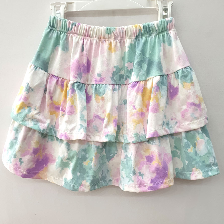 [🛒🇻🇳][30kg-35kg] Chân váy 2 tầng liền quần xinh lung linh vải thun cotton mịn đẹp màu xanh loang trắng – Thời trang trẻ em Bé Sành Điệu , SKU – VAY102-12 – besanhdieu.com 🇻🇳🛒Top1Shop🛒 🇻🇳Top1Vietnam🇻🇳 🛍🛒🇻🇳