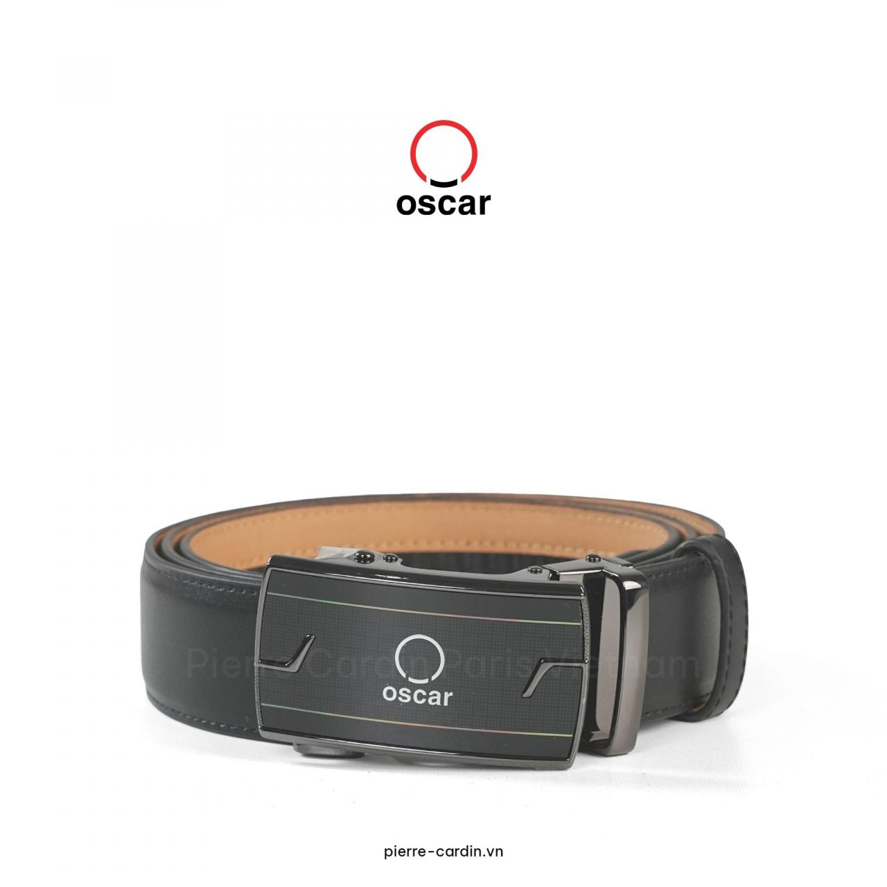 [🛒🇻🇳]Thắt Lưng Da Bò Saffiano Oscar Fashion - OCMBLAI 049 - OSCAR VIỆT NAM , SKU - OCMBLAI049GUNBLK - pierre-cardin.vn 🇻🇳🛒Top1Shop🛒 🇻🇳Top1Vietnam🇻🇳 🛍🛒🇻🇳