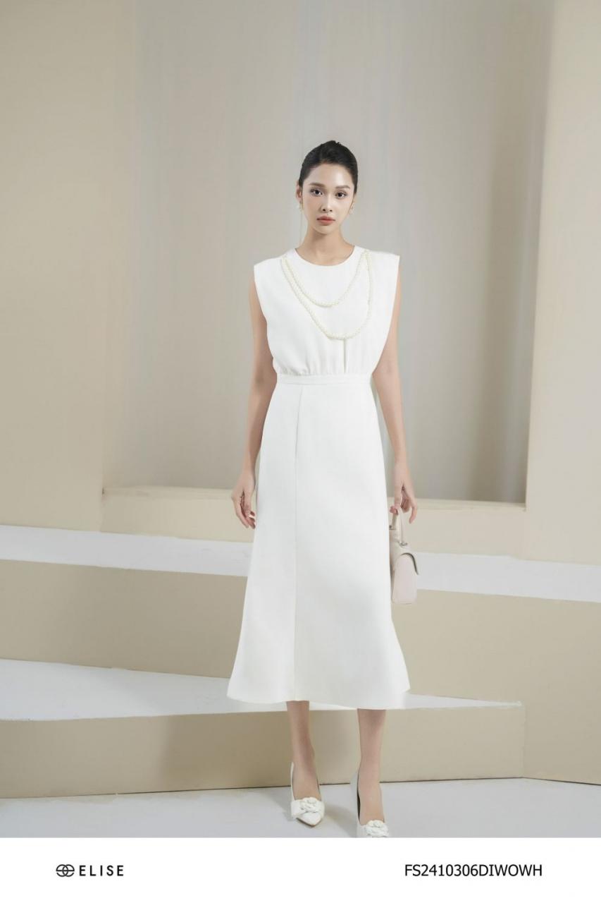 [🛒🇻🇳]ĐẦM TRẮNG ĐUÔI CÁ CỔ DÂY NGỌC TRAI – , SKU – FS2410306DIWOWH – elise.vn 🇻🇳🛒Top1Shop🛒 🇻🇳Top1Vietnam🇻🇳 🛍🛒🇻🇳