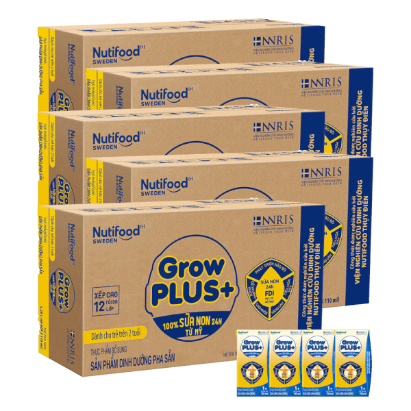 [🛒🇻🇳]Combo 5 Thùng Sữa GrowPLUS+ Sữa non Vàng 1+ 110ml (lốc 4 hộp) – GrowPLUS+ Sữa non Vàng , SKU – 6701000000004 – concung.com 🇻🇳🛒Top1Shop🛒 🇻🇳Top1Vietnam🇻🇳 🛍🛒🇻🇳