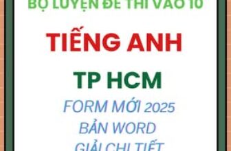 [🆕🇻🇳] Tailieu247.net – Chuyên tài liệu file word 📚 Top1Learn 📕 BỘ ĐỀ LUYỆN THI VÀO 10 MÔN TIẾNG ANH CHUẨN FORM MINH HỌA 2025 THÀNH PHỐ HỒ CHÍ MINH (BẢN WORD GIẢI CHI TIẾT) SỐ LƯỢNG: 25 ĐỀ. BỘ ĐỀ ĐƯỢC SOẠN CHUẨN THEO CẤ , shares-0✔️ , likes-0❤️️ , date-2025-03-25 17:39:06🇻🇳🇻🇳🇻🇳📰🆕