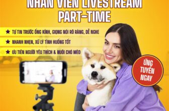 [🆕🇻🇳] LaPaw – sản phẩm chăm sóc thú cưng hàng đầu Việt Nam 🐶🦜 Top1Pets 🐱🐠  LAPAW – TUYỂN DỤNG NHÂN SỰ LIVESTREAM PART-TIMEBạn tự tin trước ống kính? Yêu thích chó mèo?
Cơ hội làm việc linh hoạt, được đào tạo bài bản, lương hấ , shares-4✔️ , likes-10❤️️ , date-2025-02-17 22:55:41🐶🐱🇻🇳🇻🇳🇻🇳📰🆕