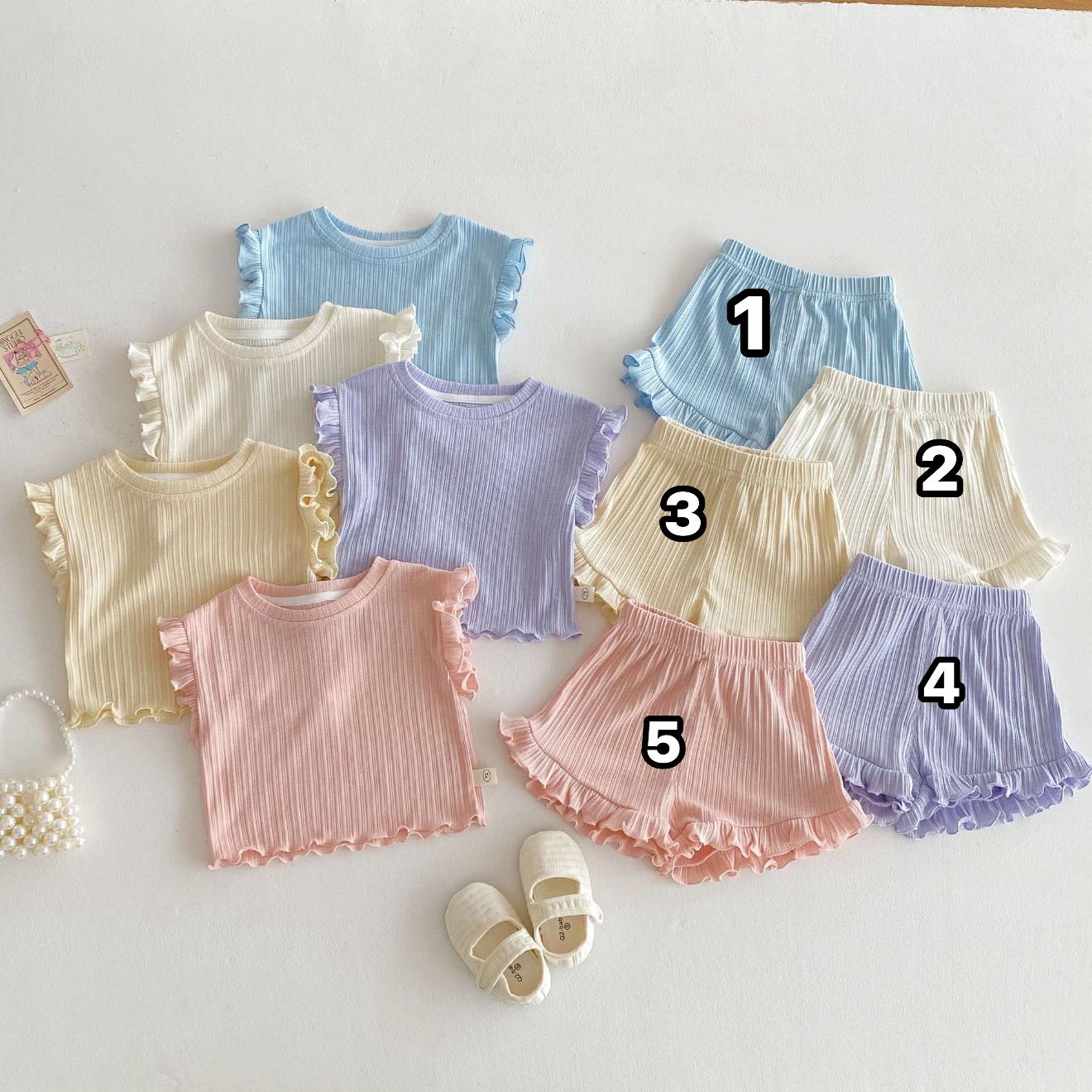 [🆕🇻🇳]  Hani Baby – Hani Baby mang đến sự trải nghiệm ấm áp tới những mẹ đang và sắp có con nhỏ 🧑‍🧒❤️️👶⭐️ Bảng màu pastel xinh xinh cho bé con
Màu nào cũng mê, màu nào cũng muốn lấy ạ
Size 73: 8- 10kg
80: 10-12kg
90: 12-14kg
100: 14-16kg
Mua từ 2 bộ #145k/bộ, , shares-0✔️ , likes-0❤️️ , date-2025-03-07 02:12:24🇻🇳🇻🇳🇻🇳📰🆕