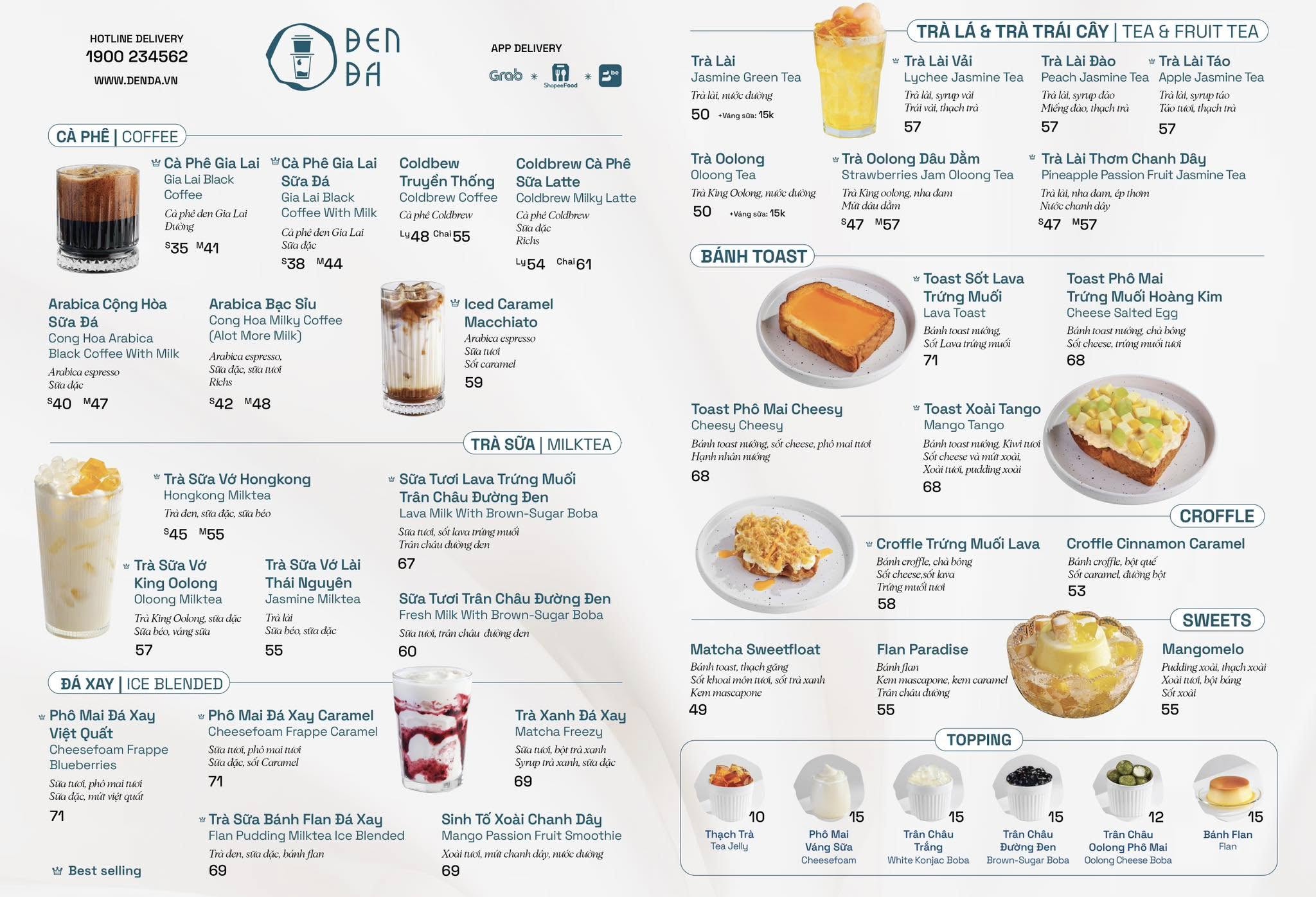 [☕️🇻🇳] Đen Đá Coffee 🥤 Top1Coffee ☕️ Ngọt ngào thì chọn ĐenAi rồi cũng khác, Đen Đá cũng thế. Một chút thay đổi diện mạo trong menu mới 2025 để  các Dennies dễ dàn , shares-4✔️ , likes-10❤️️ , date-2025-03-22 17:09:43🇻🇳🇻🇳🇻🇳📰🆕