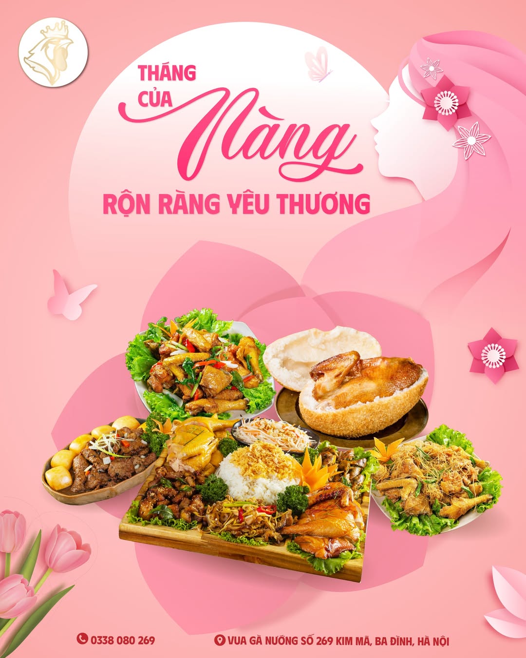 [🆕🇻🇳] Vua Gà Nướng – Thương Hiệu Gà Ngon 🍔 Top1Food 🍜 THÁNG CỦA NÀNG – RỘN RÀNG YÊU THƯƠNG

Tháng 3 đến, mang theo không khí dịu dàng và những lời yêu thương dành tặng phái đẹp. Đây là dịp tuyệt vời để tri ân  , shares-0✔️ , likes-89❤️️ , date-2025-03-07 16:00:13🇻🇳🇻🇳🇻🇳📰🆕