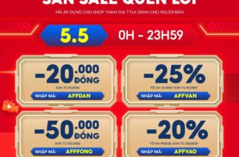 [🆕🇻🇳] Shop Mẹ Gấu  – Chuyên cung cấp sỉ, lẻ các mẫu quần áo trẻ em dễ mặc, basic, chất lượng cao, giá tốt 🧑‍🧒❤️️👶⭐️ Hè về sale to – Voucher đầy kho
Duy nhất 5.5: shopee.vn/khanhhangxd85
Mã AFFDAN – Giảm 20K đơn từ 55K
Mã AFFVAN – Giảm 25% tối đa 30K đơn từ 95K
Mã AFFF , shares-0✔️ , likes-0❤️️ , date-2024-05-05 02:51:43🇻🇳🇻🇳🇻🇳📰🆕