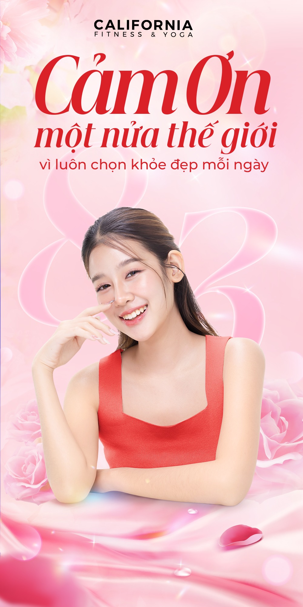 [🆕🇻🇳] California Fitness & Yoga Centers Vietnam 🏋️ Top1Gym 💪  Chúc mừng 𝐍𝐠𝐚̀𝐲 𝐐𝐮𝐨̂́𝐜 𝐓𝐞̂́ 𝐏𝐡𝐮̣ 𝐍𝐮̛̃
Ngày 8/3 này, California gửi đến các chị em lời chúc tốt đẹp nhất! Cảm ơn vì đã luôn mạnh mẽ, kiên trì và yêu thươn , shares-7✔️ , likes-13❤️️ , date-2025-03-08 15:00:14🇻🇳🇻🇳🇻🇳📰🆕