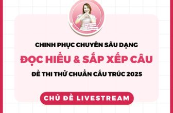 [🆕🇻🇳] Miss Ngân Panda English Class 📚 Top1Learn 📕  [HOT LIVE] ĐỀ THI THỬ TIẾNG ANH THPTQG – ĐỀ THI CHUẨN CẤU TRÚC MỚI NHẤT CỦA BGD 2025
➤ 21h45 tối nay, thầy Nhật sẽ comeback LIVE Tóp tóp chữa chi tiết đề , shares-0✔️ , likes-20❤️️ , date-2025-03-12 02:00:31🇻🇳🇻🇳🇻🇳📰🆕