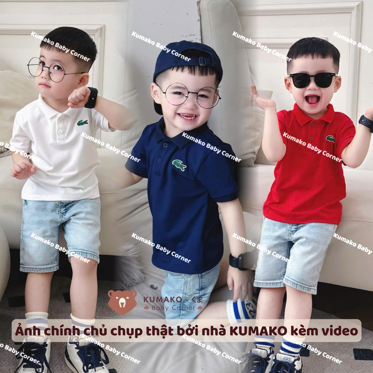[🆕🇻🇳]  Kumako Baby Corner  🧑‍🧒❤️️👶⭐️ Đi học cứ set 3 áo này mix thoải mái luôn vừa tiện vừa đẹpCombo 3 Áo Polo Cá Sấu bé trai #minibebe
Áo chất vải polo đẹp xịn luôn ạ, mềm mặc thoải mái c , shares-1✔️ , likes-5❤️️ , date-2025-03-10 02:29:19🇻🇳🇻🇳🇻🇳📰🆕