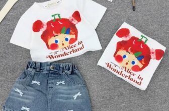 [???]  HTB STORE Chuyên Thời Trang Trẻ Em  ?‍?❤️️?⭐️ Sét áo croptop cherry cv bò xanh thêu nơ bé gái #175k
, shares-0✔️ , likes-0❤️️ , date-2025-03-10 15:34:07????????