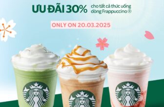 [☕️🇻🇳] Starbucks Vietnam 🥤 Top1Coffee ☕️ IT’S FRAPPUCCINO® DAY​Chỉ duy nhất trong ngày 20.03.2025, Starbucks mời các fan tận hưởng những ly Frappuccino® mát lạnh với ưu đãi 30% cực hấp dẫn!​Ch , shares-6✔️ , likes-303❤️️ , date-2025-03-20 03:00:13🇻🇳🇻🇳🇻🇳📰🆕