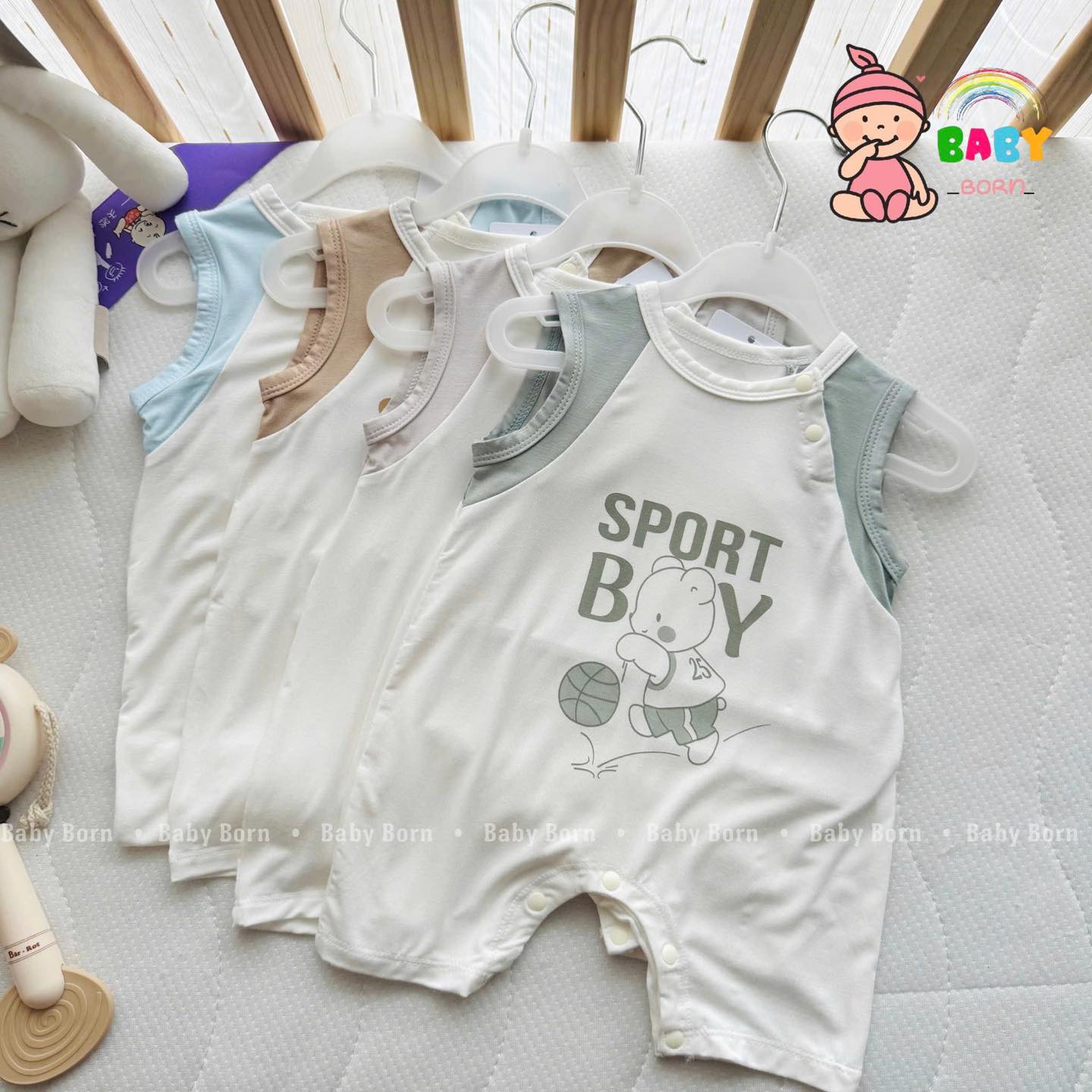 [🆕🇻🇳]  BABY BORN – Chuyên đồ sơ sinh cao cấp chính hãng Nous Bu Chaang Lapomme 🧑‍🧒❤️️👶⭐️ “Hè đến rồi – Mặc gì cho bé mát mẻ?”Nóng thế này, mẹ mặc gì cho bé?
Chỉ cần một bộ body sát nách siêu mát là bé yêu thoải mái cả ngày!
, shares-0✔️ , likes-1❤️️ , date-2025-03-13 19:35:49🇻🇳🇻🇳🇻🇳📰🆕