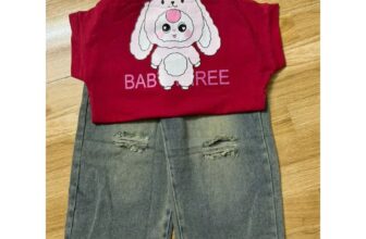 [???]  HTB STORE Chuyên Thời Trang Trẻ Em  ?‍?❤️️?⭐️ Sét áo tay hến baby three đỏ quần bò cho bé gái #200k
, shares-0✔️ , likes-0❤️️ , date-2025-03-10 15:25:07????????