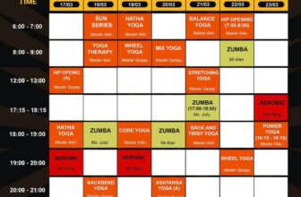 [🆕🇻🇳] Ocean Fitness & Yoga Centers  🧘 Top1Yoga 🤸🏻‍♀️ CẬP NHẬT LỊCH TẬP LỚP NHÓM TUẦN MỚI TỪ 17.03-23.03
Kính gửi quý hội viên lịch tập tuần mới
Quý hội viên vui lòng cập nhật thông tin lịch tập để đến lớp đ , shares-0✔️ , likes-6❤️️ , date-2025-03-16 15:46:44🇻🇳🇻🇳🇻🇳📰🆕