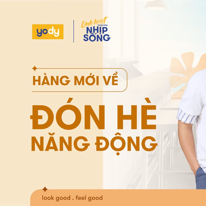 [👗🇻🇳] Yody – Thời trang thiết kế Việt, năng động, giúp khách hàng trẻ trung hơn mỗi ngày 👕 Top1Fashion 👗 – HÀNG MỚI VỀ – ĐÓN HÈ NĂNG ĐỘNG 🤾

Cảm hứng thời trang mùa xuân hè được  …