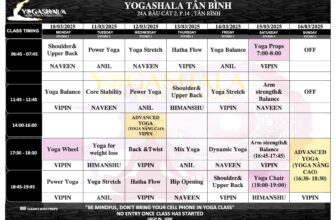 [🆕🇻🇳] YOGA SHALA – Bậc thầy ẤN ĐỘ – Đẳng cấp YOGA 🧘 Top1Yoga 🧘 LỊCH TẬP TỪ 10.03.2025 – 16.03.2025
Yogashala xin gửi Quý hội viên lịch học tại trung tâm vào tuần sau.Quý hội viên vui lòng theo dõi lịch học được cập  , shares-0✔️ , likes-14❤️️ , date-2025-03-09 19:25:33🇻🇳🇻🇳🇻🇳📰🆕