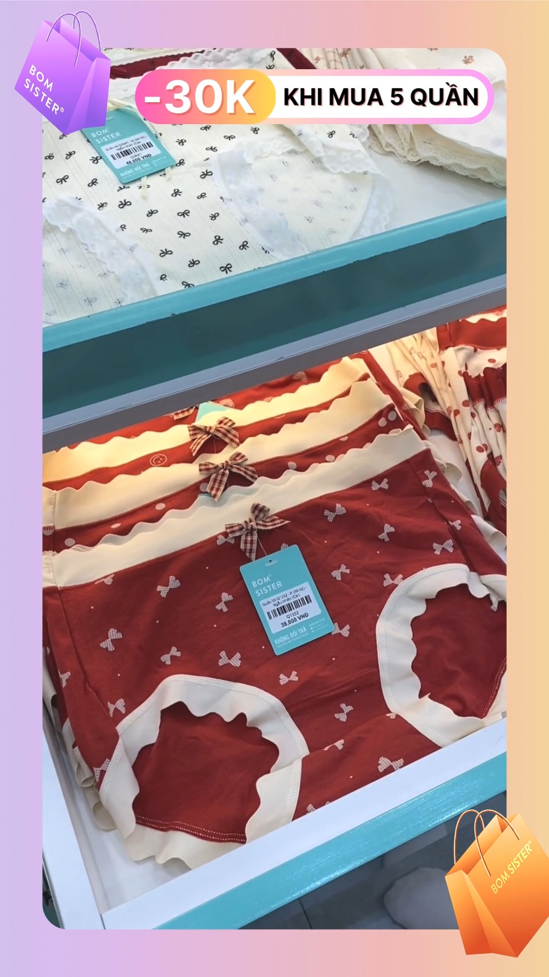 [🆕🇻🇳] 🏆 BOM Sister – Chuỗi cửa hàng 🏆 – Cửa hàng nội y đồng giá 👕 Top1Fashion 👗  8/3 này ghé BOM săn sale đi nè nàng ơi #bomsister , shares-0✔️ , likes-0❤️️ , date-2025-03-09 21:25:27🇻🇳🇻🇳🇻🇳📰🆕