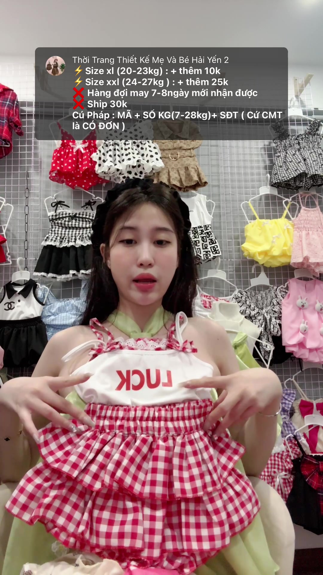 [🆕🇻🇳] Thời Trang Thiết Kế Mẹ & Bé Hải Yến 🧑‍🧒❤️️👶⭐️ mu.a tại đây được giảm 20-30k/1sp
quần áo may tận gốc ko qua trung gian , shares-0✔️ , likes-3❤️️ , date-2025-03-08 02:21:40🇻🇳🇻🇳🇻🇳📰🆕