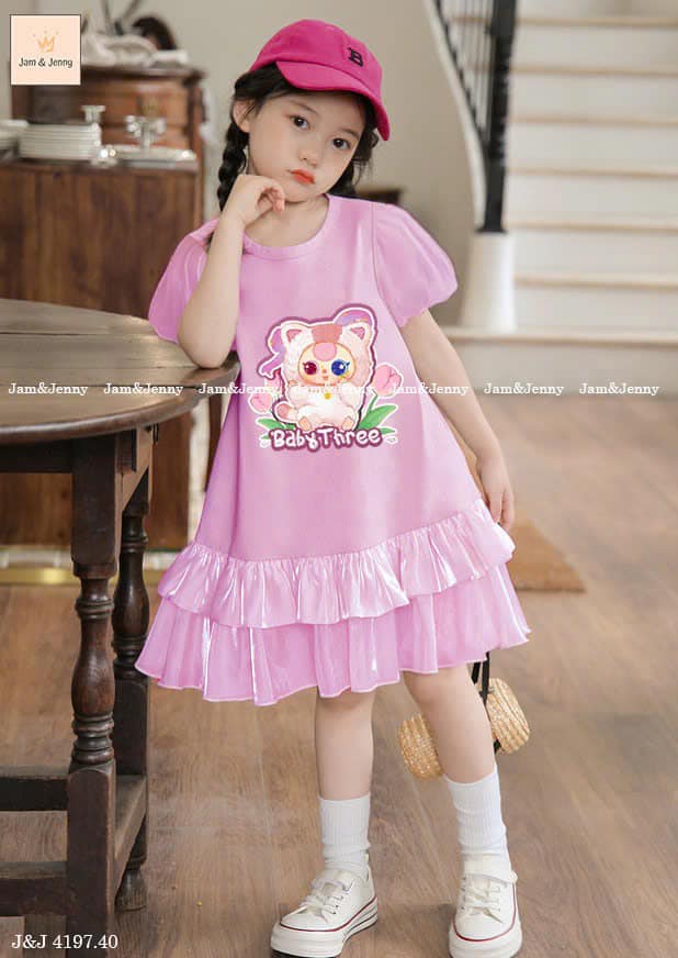 [🆕🇻🇳] Bùi Cốm shop – Quần áo trẻ em xuất khẩu 🧑‍🧒❤️️👶⭐️ HÀNG MỚI VỀ
Váy bé gái Baby Three, màu tím nhạt hot trend ngọt lịm. Dáng váy siêu iu, chất vải cotton co giãn 4c bé mặc thoải mái lắm nha.
* Size 2/3T đến  , shares-0✔️ , likes-6❤️️ , date-2025-03-13 22:54:02🇻🇳🇻🇳🇻🇳📰🆕