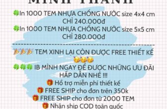 [🆕🇻🇳] Thiết kế in ấn Minh Thành – Dịch vụ in ấn 🎨 Top1Designs ✨  Các mẫu tem trái cây xinh xắn, nổi bậc nhà mình ạ
#inantemnhan #decal #chongnuoc #temnhan
, shares-0✔️ , likes-5❤️️ , date-2025-03-13 17:52:18🇻🇳🇻🇳🇻🇳📰🆕