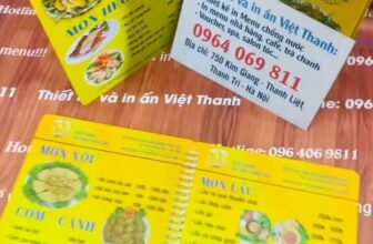 [🆕🇻🇳] Thiết kế và In ấn Việt Thanh – chuyên in menu nhựa, menu bìa da, menu spa, salon, menu fomex, card, menu led gỗ  🎨 Top1Designs ✨  #in_menu_giá_rẻ_chỉ_từ_40k
MENU NHỰA CAO CẤP CHO QUÁN ĂN GIA ĐÌNH
Chống nước 100%: Không lo thấm nước, phù hợp cho môi trường nhà hàng, quán ăn gia đình, , shares-0✔️ , likes-0❤️️ , date-2025-03-09 15:36:38🇻🇳🇻🇳🇻🇳📰🆕