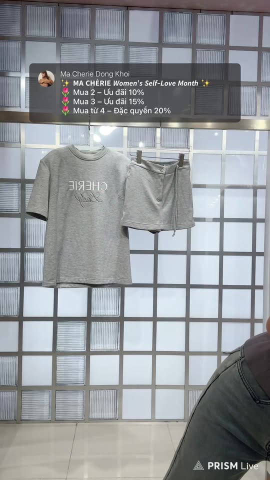 [???] Ma Chérie  ? Top1Fashion ?  LIVESTREAM ƯU ĐÃI LÊN TỚI 20%

Phiên live đặc biệt của Ma Chérie tri ân tháng Phụ nữ với rất nhiều ưu đãi và quà tặng cho các nàng. Duy nhất trong phiên li , shares-0✔️ , likes-23❤️️ , date-2025-03-13 19:07:43????????