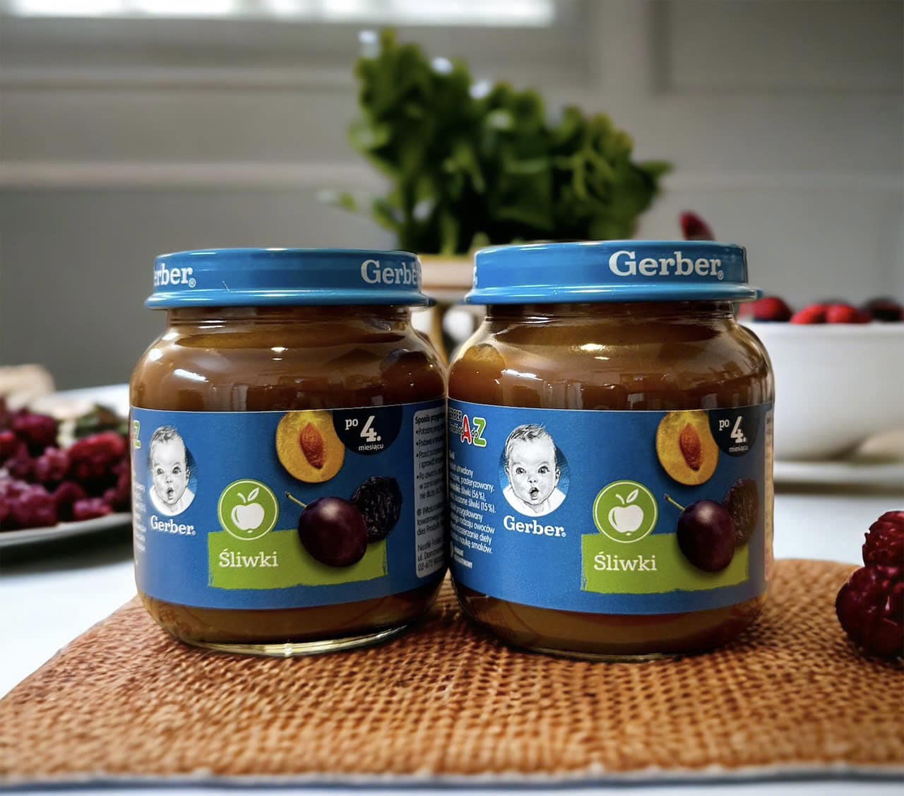 [🆕🇻🇳]  Thế Giới Bé 🧑‍🧒❤️️👶⭐️ Mận đen nghiền Gerber Lọ 80gr – Nga
Xuất Xứ: Nga
Trọng lượng: 80grĐối tượng sử dụng: Dành cho bé từ 4m+ trở lên.Gerber mận đen nghiền được chứng nhận O , shares-5✔️ , likes-0❤️️ , date-2025-03-10 17:17:05🇻🇳🇻🇳🇻🇳📰🆕