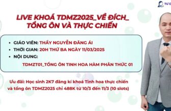 [🆕🇻🇳] Học Toán Lí cùng thầy Ái và Tư Duy Mở 📚 Top1Learn 📕 Dạy tổng ôn tinh hoa_TDMZT01_Hàm phân thức 01
—————–
Đăng kí TDMZ chỉ 488K inbox page nhé! , shares-0✔️ , likes-345❤️️ , date-2025-03-12 03:09:45🇻🇳🇻🇳🇻🇳📰🆕