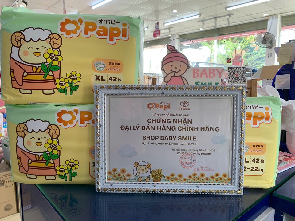 [🆕🇻🇳]  Siêu Thị Mẹ Và Bé Baby Smile 🧑‍🧒❤️️👶⭐️ BỈM OPAPI – MẸ AN TÂM, BÉ KHÔNG LO HĂM!
Bỉm Opapi sản xuất tại Trung Quốc với công nghệ Nhật Bản, giá tầm tiền mà chất lượng thấm hút cũng rất tốt mẹ nha
, shares-0✔️ , likes-0❤️️ , date-2025-03-14 18:23:34🇻🇳🇻🇳🇻🇳📰🆕