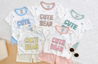 [🆕🇻🇳]  HG Kids – Xưởng Sỉ Quần Áo Cho Bé 🧑‍🧒❤️️👶⭐️ BST Xuân – Hè 2025 đã sẵn sàng để ba mẹ rinh về cho bé yêuBộ cộc CUTE BEAR xinh xắnVải PETIT mềm mại, mát, dễ chịu khi chạm tay vào, hạn chế bai dão , shares-0✔️ , likes-1❤️️ , date-2025-03-13 15:35:08🇻🇳🇻🇳🇻🇳📰🆕