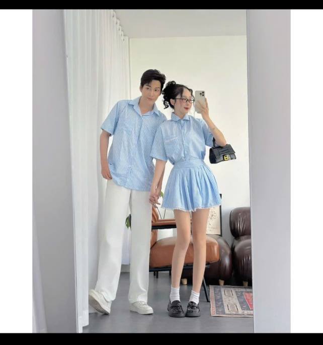 [🆕🇻🇳]  Shop mẹ Thỏ Đà Lạt- Chuyên quần áo trẻ em cao cấp 🧑‍🧒❤️️👶⭐️ Đợt này e lên thêm đồ cặp đôi cho các chị mặc với chồng, người iu, hoặc mua cho con trai, con gái lớn nè
E có bán cả cặp và tách lẻ ak, khách ưng mẫu nào  , shares-0✔️ , likes-3❤️️ , date-2025-03-13 22:06:15🇻🇳🇻🇳🇻🇳📰🆕