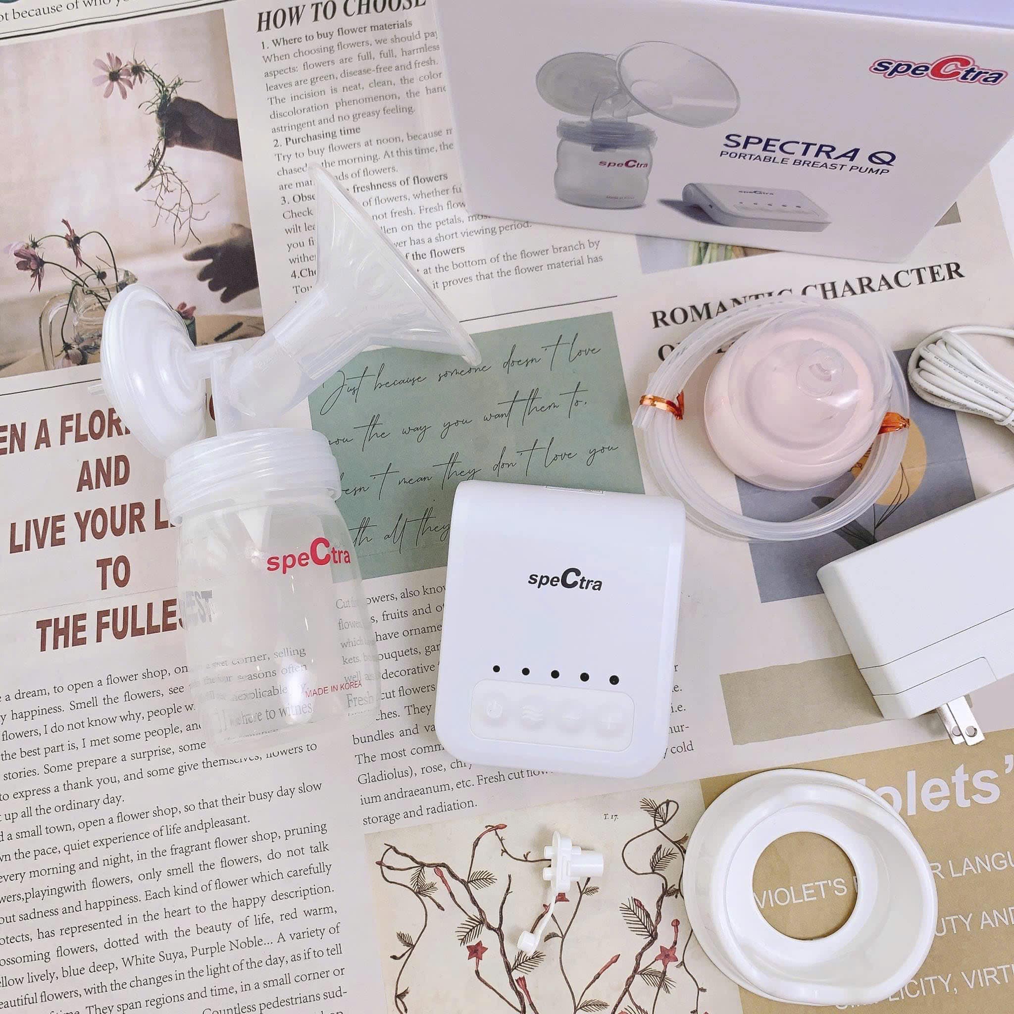 [🆕🇻🇳]  PHÚC KHANG BABY HOUSE – Chuyên thời trang trẻ em xuất khẩu, tã, sữa, combo đi sinh, phụ kiện cho bé 🧑‍🧒❤️️👶⭐️  MÁY HÚT SỮA MINI  SPECTRA Q
Công nghệ hút sữa 2 giai đoạn tái tạo gần như thật quá trình bú của trẻ.
Gồm 2 chế độ:
+ Chế độ massage bầu vú để kích thích , shares-0✔️ , likes-2❤️️ , date-2025-03-15 03:15:25🇻🇳🇻🇳🇻🇳📰🆕