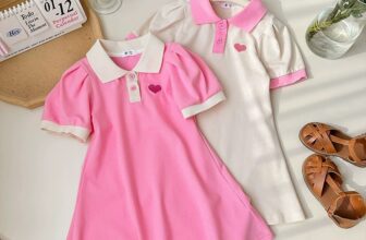 [🆕🇻🇳]  Cơm Tấm – Chuyên các sản phẩm cho bé 🧑‍🧒❤️️👶⭐️ Váy polo hàng Quảng Châu nhà em Cơm Tấm về mẫu mới nhất 2025 đây ạ
– Size: 90-140~9-27kg
– Váy cotton, 2 màu như hình
– Kiểm tra hàng trước khi nhận
– Giá: , shares-0✔️ , likes-2❤️️ , date-2025-03-11 06:03:22🇻🇳🇻🇳🇻🇳📰🆕