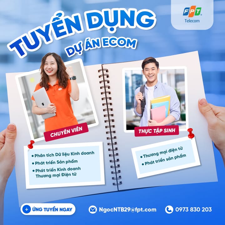 [💼🇻🇳] Tuyển dụng FPT Telecom 💼 Top1Jobs 👥 – [#fptjobs]“Add to Career” job xịn E-commerce Nhà CáoFPT Telecom đang tìm những b …