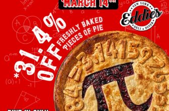 [🆕🇻🇳] Eddies D1 Diner – Eddie’s District 1 serves Authentically American Cuisine in our Original 1950’s Style Diner 🍔 Top1Food  🍜  Life of Pi(e): Celebrate March 14th with Eddie’s!Come celebrate the magic of Pi with us on March 14th!  Enjoy 31.4% OFF on any www.eddiesdiner.vn fresh , shares-0✔️ , likes-113❤️️ , date-2025-03-14 14:25:15🇻🇳🇻🇳🇻🇳📰🆕