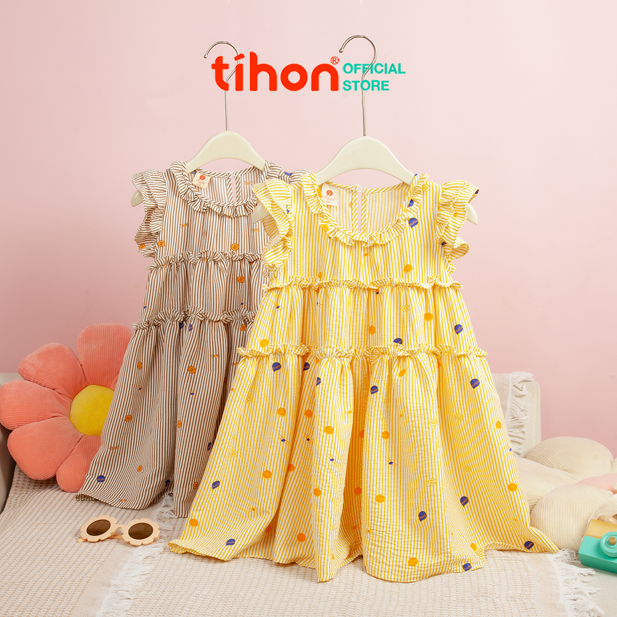 [🆕🇻🇳] Tí Hon là thương hiệu thời trang trẻ em cao cấp 😎❤️️⭐️ Váy xinh chào hè rực rỡ 

Bộ váy với những chi tiết nhún xinh xắn và họa tiết chấm bi sinh động chắc chắn sẽ khiến bé yêu của bạn trở thành tâm điểm của mọ , shares-6✔️ , likes-601❤️️ , date-2025-03-10 21:09:51🇻🇳🇻🇳🇻🇳📰🆕