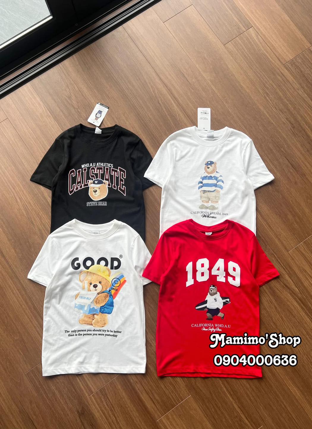 [🆕🇻🇳] MamimO Shop – Bán buôn – bán lẻ thời trang xuất khẩu trẻ em😎❤️️⭐️ Phông WHO.A.U e #mớivề
Cotton 100% rất thik,unisex gái trai mặc đều đẹp ạ
Sz : XS đến XXL (~4/5Y đến 14Y )
Pr : 9 5 k
Combo 3c : 2 7 0 k——HÀG CÓ SẴN——
, shares-1✔️ , likes-15❤️️ , date-2025-03-14 23:10:44🇻🇳🇻🇳🇻🇳📰🆕