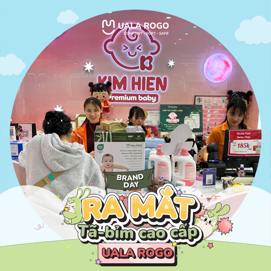 [🆕🇻🇳]  UalaRogo – Made in Vietnam – Thương hiệu thời trang phụ kiện cao cấp cho bé từ 0-4 tuổi 🧑‍🧒❤️️👶⭐️ [𝐑𝐄𝐂𝐀𝐏] 𝐒𝐮𝐩𝐞𝐫 𝐁𝐫𝐚𝐧𝐝 𝐃𝐚𝐲 – 𝐒𝐢ê𝐮 𝐪𝐮à 𝐜𝐡ấ𝐧 độ𝐧𝐠!!!
𝐔𝐚𝐥𝐚𝐑𝐨𝐠𝐨 𝐱 𝐊𝐢𝐦 𝐇𝐢ề𝐧 𝐁𝐚𝐛𝐲Không khí náo nhiệt của sự kiện Super Brand Day Kim Hiền Baby – Hệ thống Mẹ bầu & , shares-0✔️ , likes-8❤️️ , date-2025-03-18 19:00:15🇻🇳🇻🇳🇻🇳📰🆕