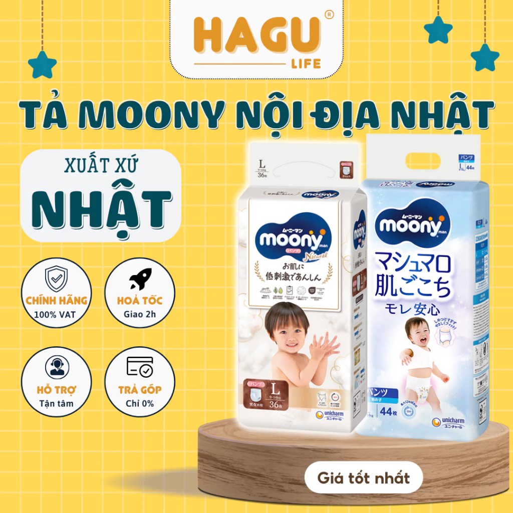 [🆕🇻🇳]  Cưng Xỉu Shop 🧑‍🧒❤️️👶⭐️ XẢ KHO – SALE TẤT: Tã bỉm dán/quần MOONY Xanh, Trắng Nội địa Nhật Đủ Size  Mua tại đây:
, shares-0✔️ , likes-5❤️️ , date-2025-03-20 04:13:03🇻🇳🇻🇳🇻🇳📰🆕