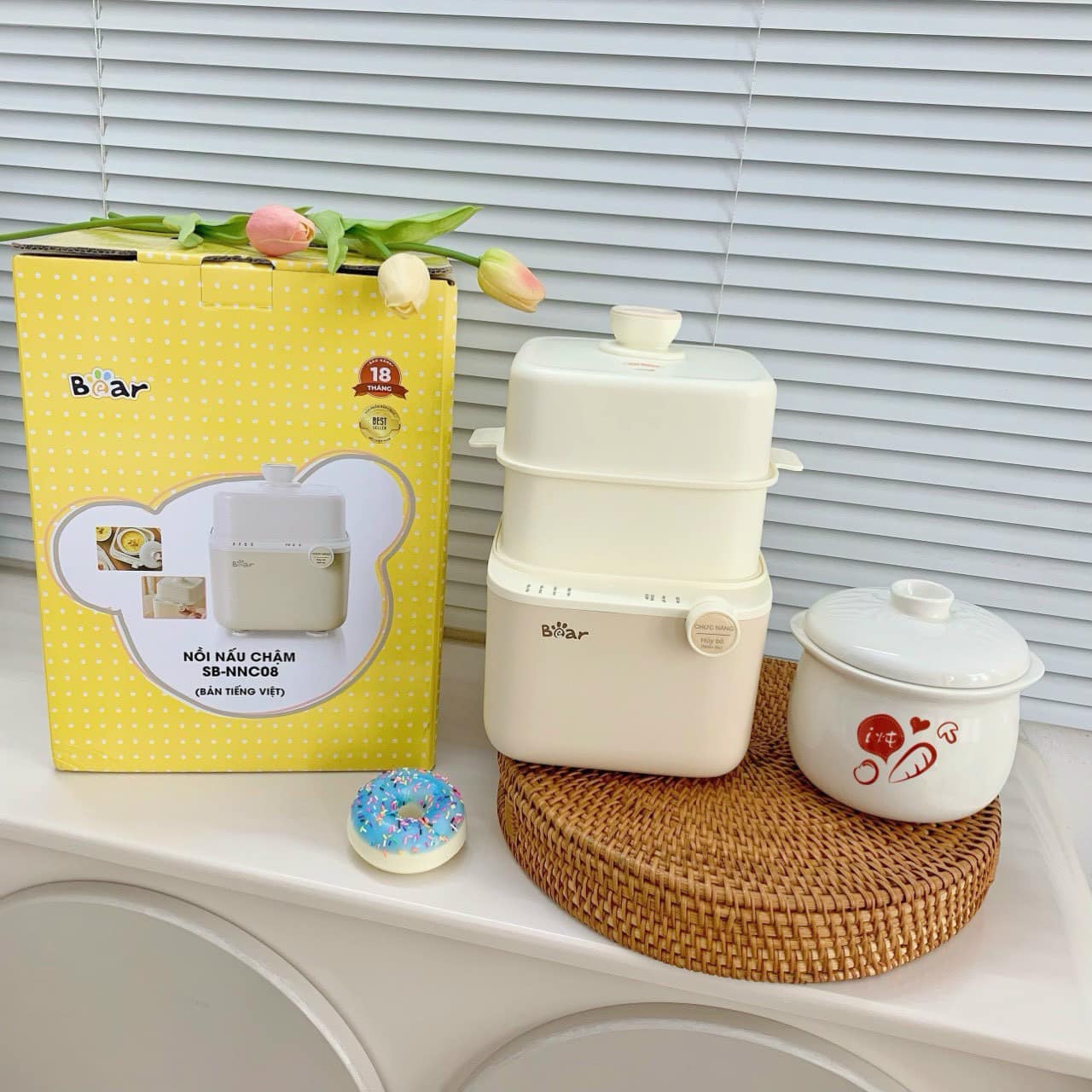 [🆕🇻🇳] Bé Xinh Shop – Mommy & Baby – chuyên cung cấp trọn gói sơ sinh, đồ dùng cho mẹ và bé 🧑‍🧒❤️️👶⭐️ NỒI NẤU CHẬM BEAR 0,8L MẪU MỚI NHẤTĐã có mặt tại shop với chế độ bảo hành chính hãng 18 tháng.Sở hữu thiết kế vuông hiện đại cùng màu sắc , shares-1✔️ , likes-0❤️️ , date-2025-03-14 23:51:45🇻🇳🇻🇳🇻🇳📰🆕