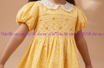 [🆕🇻🇳]  Thảo Nhi – Săn sale US, UK cho mẹ và bé – Chuyên thời trang trẻ em Auth. Hàng săn sale – giá tốt – có sẵn 🧑‍🧒❤️️👶⭐️ Smock vàng Nect
Size 4/5 Giá 575k
, shares-0✔️ , likes-2❤️️ , date-2025-03-17 20:18:22🇻🇳🇻🇳🇻🇳📰🆕