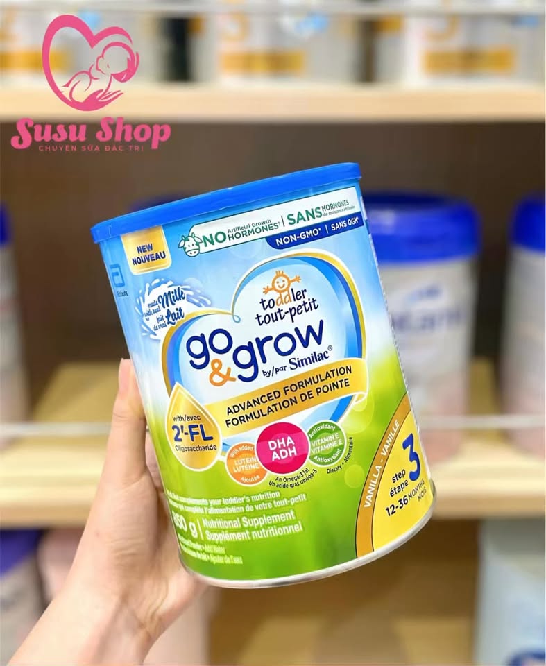 [🆕🇻🇳]  Shop mẹ và bé SuSu 🧑‍🧒❤️️👶⭐️ Sữa Similac Go & Grow của CanadaĐộ tuổi : 12-36 thángDung tích : 850gVị vaniCông dụng sản phẩm:Công thức sữa không biến đổi gen, giúp cân b , shares-0✔️ , likes-4❤️️ , date-2025-03-17 02:04:56🇻🇳🇻🇳🇻🇳📰🆕